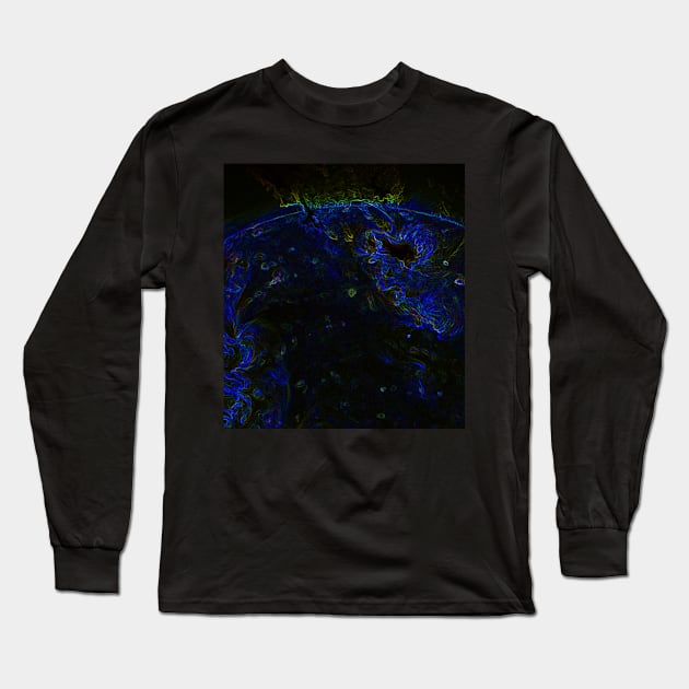 Black Panther Art - Glowing Edges 402 Long Sleeve T-Shirt by The Black Panther
